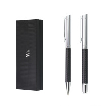 Luxury Gift Promotion Carbon Fiber Pen Heavy Advertising Personalized Metal Pens With Custom Logo